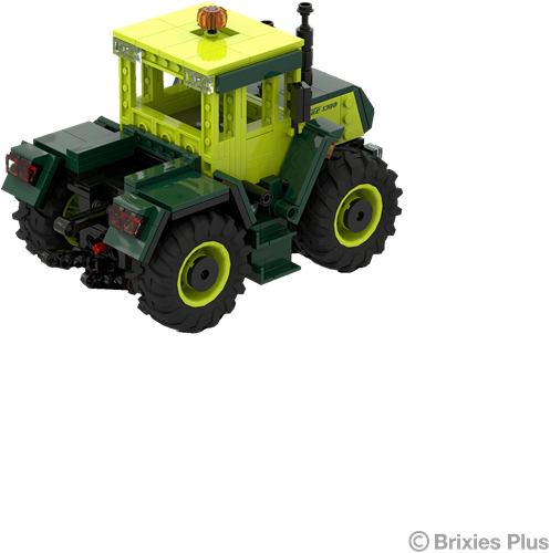 BRIXIES Plus MB-Trac 1500 - 1:30 Schaal Lime-DG - 456 st