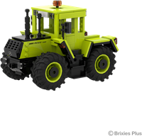 BRIXIES Plus MB-Trac 1500 - 1:30 Schaal Lime-zwart - 458 st