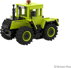 BRIXIES Plus MB-Trac 1500 - 1:30 Schaal Lime-zwart - 458 st