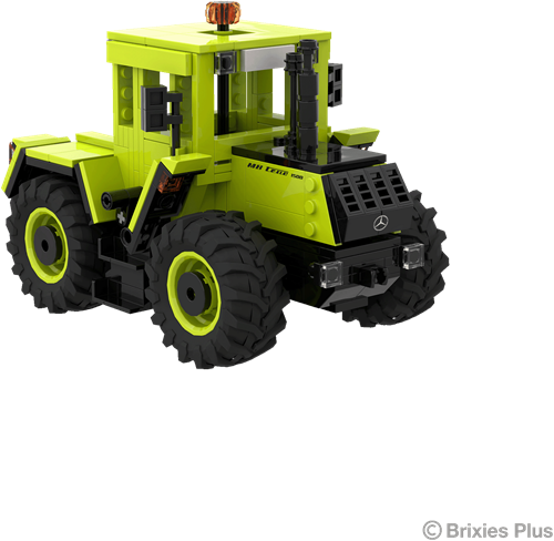 BRIXIES Plus MB-Trac 1500 - 1:30 Schaal Lime-zwart - 458 st-2