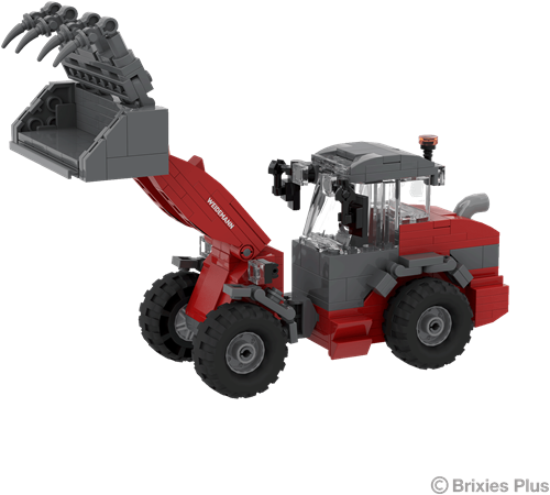 BRIXIES Plus Weidemann 3060 Grijperbak & Plaatvork + Accessoires - 465 st