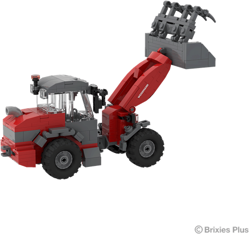 BRIXIES Plus Weidemann 3060 Grijperbak & Plaatvork + Accessoires - 465 st-2