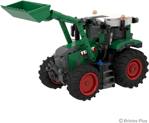 BRIXIES Plus Fendt 620 Vario met voorlader - 383 st