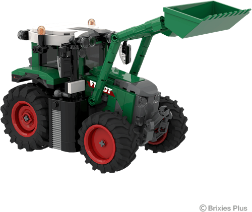 BRIXIES Plus Fendt 620 Vario met voorlader - 383 st-2