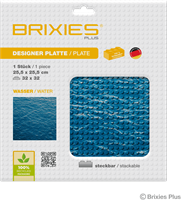 BRIXIES Grondplaat 32 x 32 Water-2