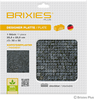 BRIXIES Grondplaat 32 x 32 Kasseien-2