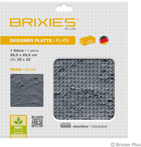 BRIXIES Grondplaat 32 x 32 Maan-2