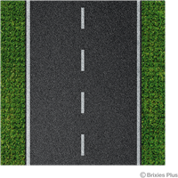 BRIXIES Grondplaat 32 x 32 Weg recht