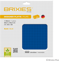 BRIXIES Grondplaat 32 x 32 Basis blauw-2