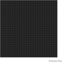 BRIXIES Grondplaat 32 x 32 Basis zwart
