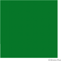 BRIXIES Grondplaat 50 x 50 Basis groen