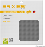 BRIXIES Grondplaat 50 x 50 Basis grijs-2