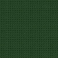 BRIXIES Plus Grondplaat 32 x 32 Basis donkergroen