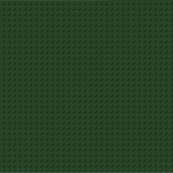 BRIXIES Plus Grondplaat 32 x 32 Basis donkergroen