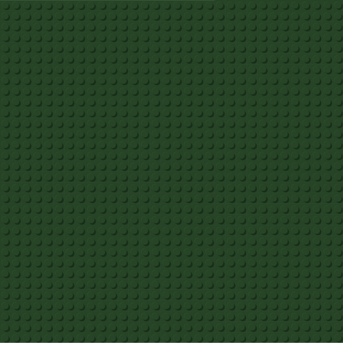 BRIXIES Plus Grondplaat 32 x 32 Basis donkergroen