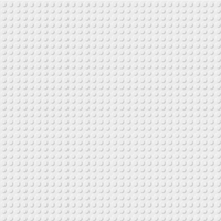 BRIXIES Plus Grondplaat 32 x 32 Basis transparant