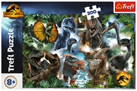 Trefl 300 - Favorite dinosaurs / Universal Jurassic World-3