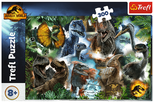 Trefl 300 - Favorite dinosaurs / Universal Jurassic World-3