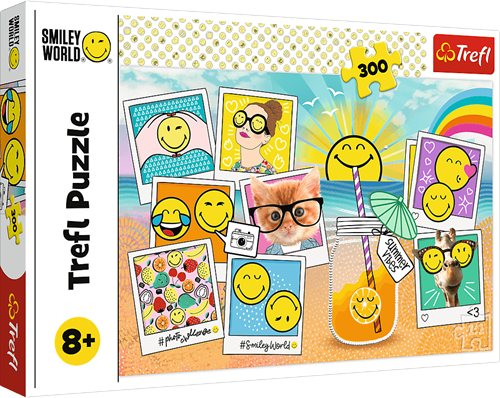 Trefl 300 - Smiley on vacation / Smiley