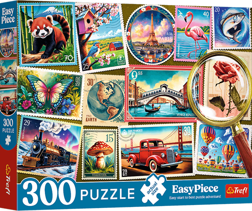 Trefl 300 EasyPiece - Postage stamps_FSC Mix 70%