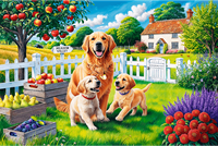 Trefl 300 EasyPiece - Dogs in the Countryside_FSC Mix 70%-2