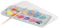 Primo - Aquarelverf Tablet/Penseel Ø30 mm (8 Metal+4 Fluo)-2