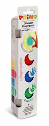 Primo - Vingerverf 6 Potjes (6x25 ml)