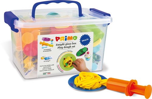 Primo - Boetseerklei Speelset Snackbar (100gr) in Koffer-2