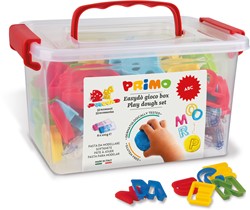 Primo - Boetseerklei Speelset Alfabet (100gr) in Koffer