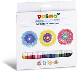 Primo - 24 Minabella Kleurpotloden Ø3.8 mm in Doos