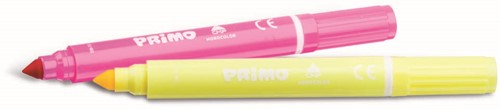 Primo - 12 Jumbo Viltstiften (Fiber Punt) Ø7.6 mm in Doos-3