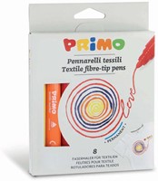Primo - 8 Textiel Viltstiften Ø4.1 mm in Doos