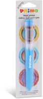 Primo - Pen (10 Kleuren) in Blister Geel/Blauw/Roze-3