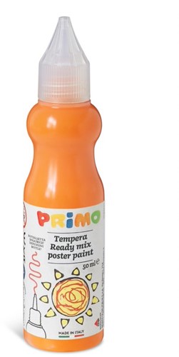 Primo - Plakkaatverf in Spuitflesje, Oranje, 50 ml