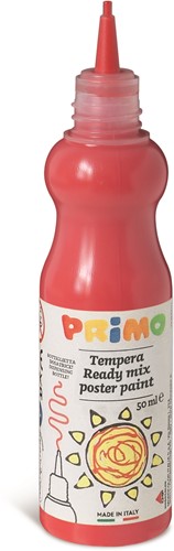 Primo - Plakkaatverf in Spuitflesje, Rood, 50 ml