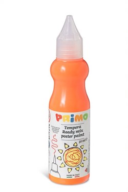 Primo - Plakkaatverf in Spuitflesje, Fluororanje, 50 ml