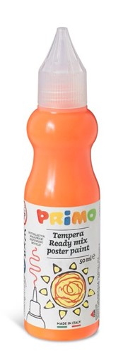 Primo - Plakkaatverf in Spuitflesje, Fluororanje, 50 ml