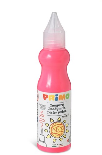 Primo - Plakkaatverf in Spuitflesje, Fluorroze, 50 ml