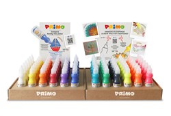 Primo - Display Toonbank, 144 Stuks, 12 Kleuren, 50 ml