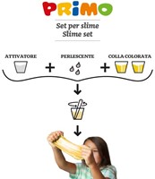 Primo - CDU 48 pcs Slijm 6 Kleuren en Activator (240 ml)-3