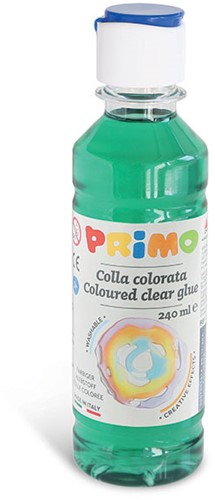 Primo - Lijm op Waterbasis 240 ml Heldergroen 610