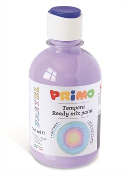 Primo - Kant-en-Klare Pastel Plakkaatverf, Fles 300 ml met Dop met Debietregeling Pastel Lila 451