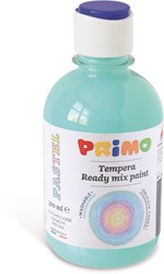 Primo - Kant-en-Klare Pastel Plakkaatverf, Fles 300 ml met Dop met Debietregeling Pastel Mintgroen 611
