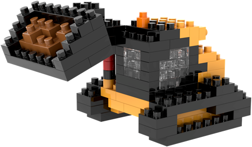 BRIXIES Teleskoplader - 112 st