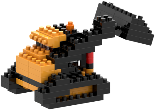 BRIXIES Teleskoplader - 112 st-2