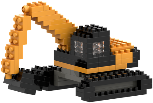 BRIXIES Rupsgraafmachine - 110 st