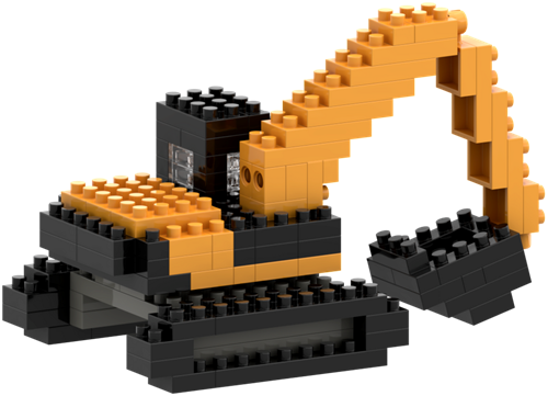 BRIXIES Rupsgraafmachine - 110 st-2