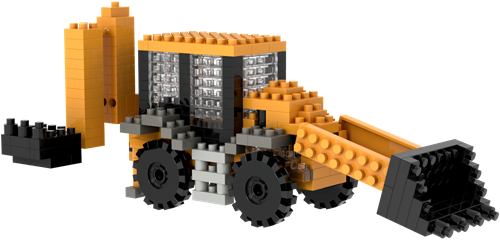 BRIXIES Graafmachine - 273 st