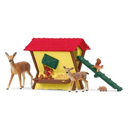 Schleich Farm World De bosdieren voeren
