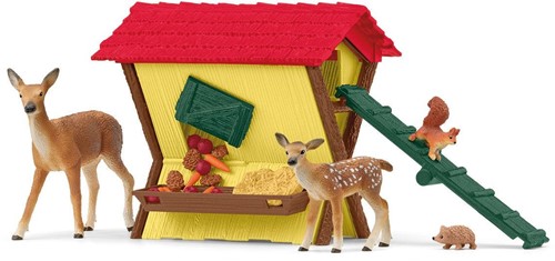 Schleich Farm World De bosdieren voeren